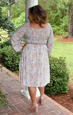 143 Story - DM7821-PP - 41222 Perfect Days Floral Dress - Multi DRESSES