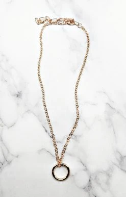 What's Hot - IFN6101GD - 12521 Accessories Loving Life Necklace - Gold