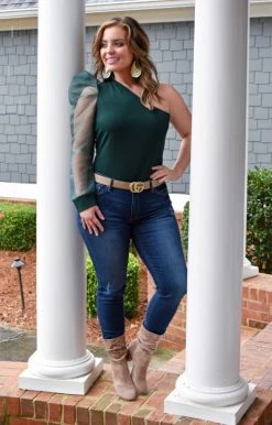 TCEC - CT7418 - 12422 Make A Statement Bodysuit - Hunter Green