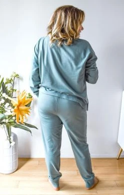 Main Strip - LT32422XX - 101220 Time To Relax Pullover - Mineral Blue