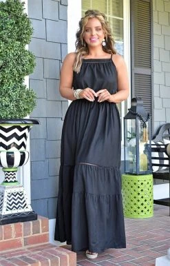 Heimish - WD1037V - 4422 All The Rage Maxi Dress - Black