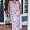 Sew In Love - VED101-1545TR - 42922 DRESSES Owning The Moment Floral Maxi Dress - Light Blue