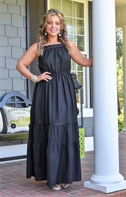 Heimish - WD1037V - 4422 All The Rage Maxi Dress - Black