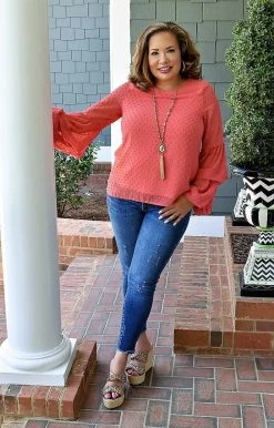 Heimish - T1064 - 41522 TOPS All You Can Do Top - Coral