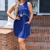 Spin USA - D3795 - 6622 Love The Feeling Dress - Navy