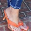 DDK Footwear - DABIE-2 - 51222 SHOES On Cruise Control Heel - Orange