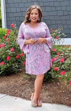 Sew In Love - VED120-2577B - 42722 DRESSES Euphoric Feeling Print Dress - Multi