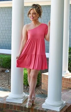 Heimish - BL-SD1313S - 22622 On Arrival Dress - Fuchsia DRESSES