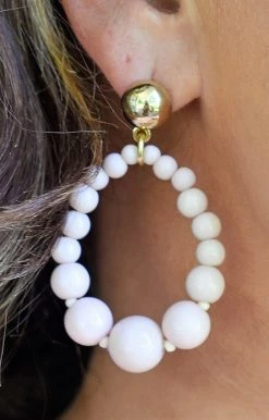 Zenzii Jewelry - E1720 - 6222 Join The Club Earrings - Rose