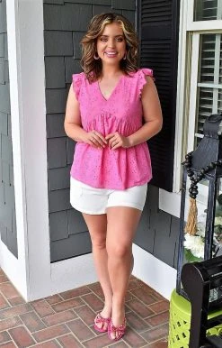 Impexsa Corp - LINDA-91 - 41822 Take It All In Sandal - Fuchsia SHOES