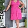 Heimish - BL-SD1286S - 21622 DRESSES Once Upon A Time Dress - Fuchsia