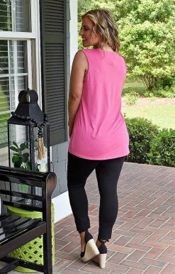 Heimish - BL-ST2045 - 42622 All About Me Tank - Hot Pink TOPS