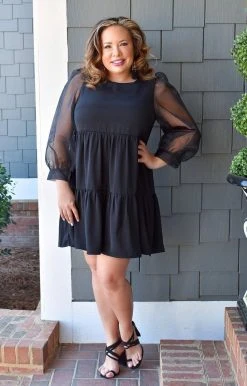 TCEC - CD02176 - 21422 Fashion Fix Dress - Black