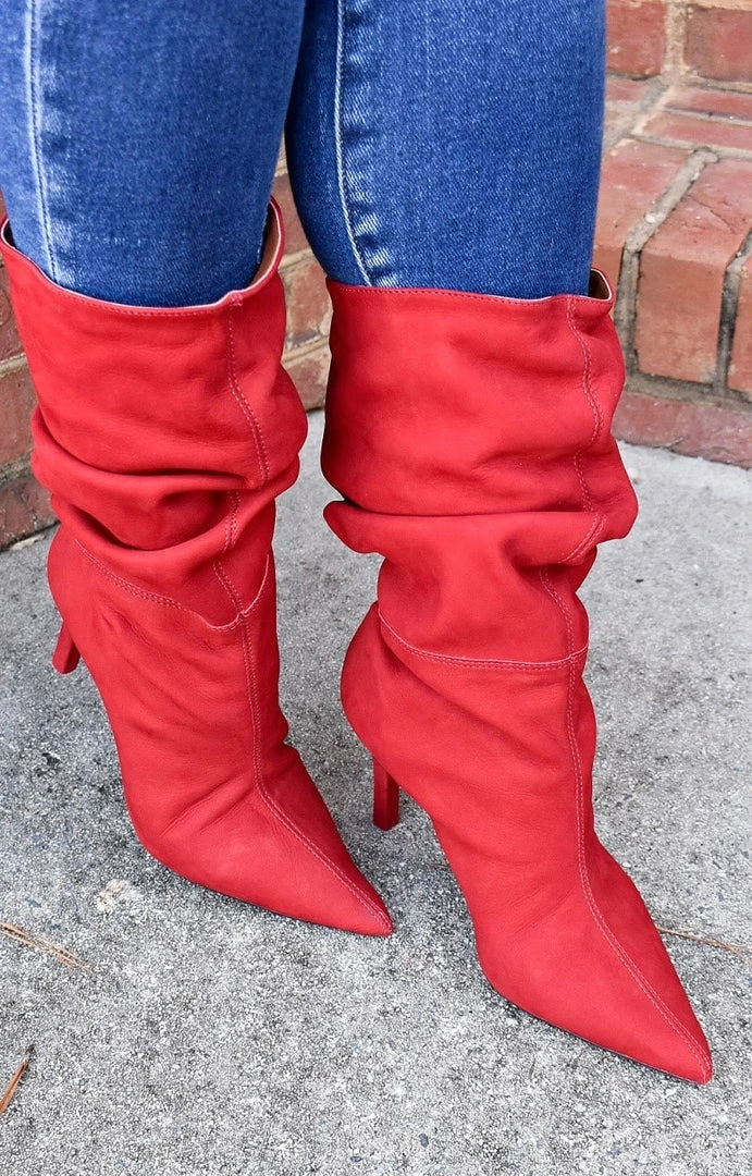 PGF - 1995-70132 - 122921 Perfect Life Boots - Red SHOES