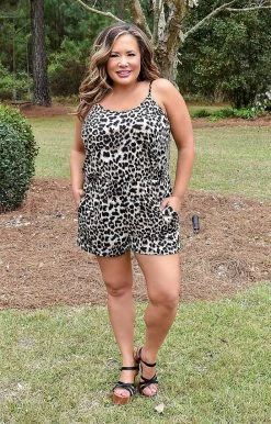 Heimish - BL-SP1037-10 - 31822 Good Impression Leopard Romper