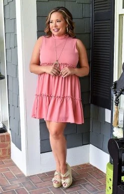 Heimish - BL-D1046F - 42922 For The Fun Of It Dress - Pink DRESSES