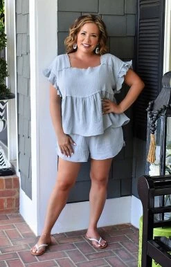 143 Story - ITM8127-PP - 6922 Weekend Living Top - Slate