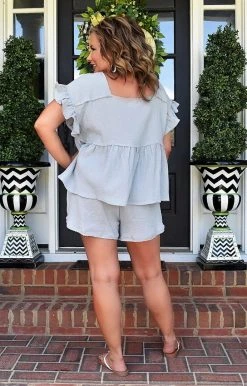 143 Story - ITM8127-PP - 6922 Weekend Living Top - Slate