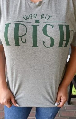 Glittering South - WEEBITIRISH - 22722 Wee Bit Irish Graphic Tee TOPS