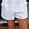 TCEC - CP9442 - 32122 Making It Happen Shorts - White BOTTOMS