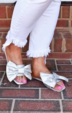 JP Original - BUZZ-28 - 32122 Be So Bold Slide - Silver SHOES