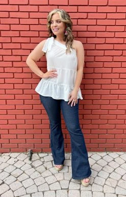 Staccato - 18612PP - 22122 Asked For You Top - White