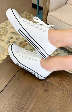 Miami Shoe - LOCA-3 - 21721 SHOES Always There Sneakers - White