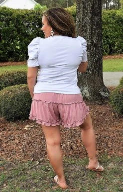 TCEC - CT7863 - 42022 Busy Weekend Top - White