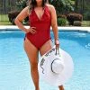 Queen - 122305 - 33022 SWIMWEAR Sunset Shore One Piece Swimsuit - Red