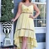 Main Strip - LD50338 - 22822 The Big Picture Maxi Dress - Yellow DRESSES
